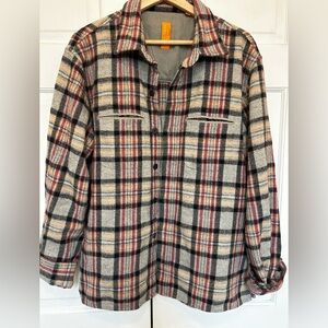 Men’s  Robert Comstock Plaid Flannel Jacket